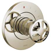 Brizo Litze Pressure Balanced Valve Trim Only - Less Rough In Brilliance Polished Nickel